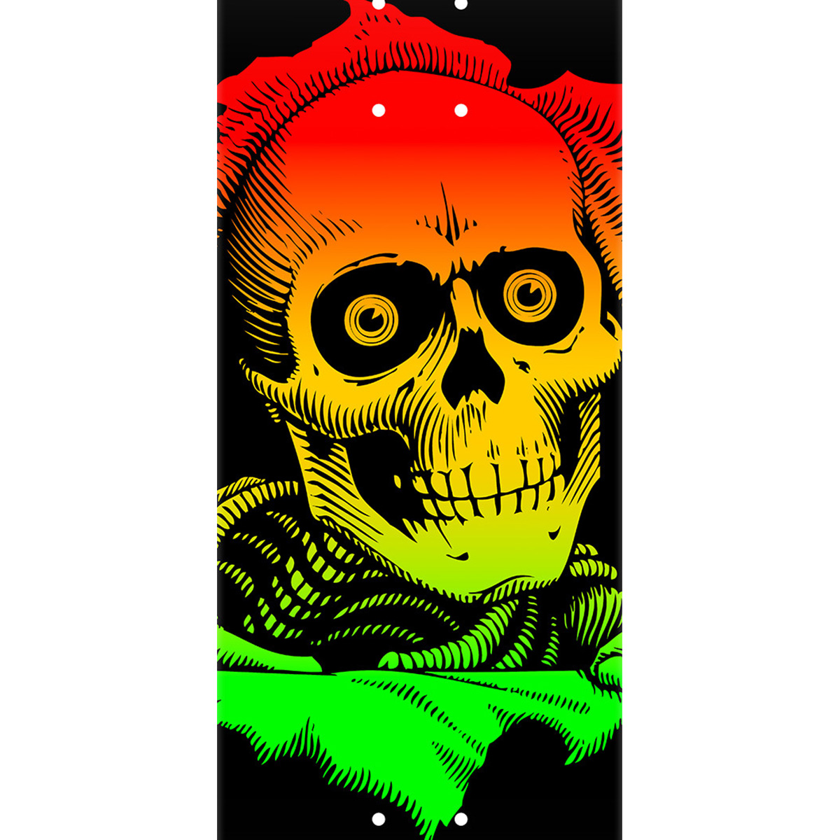 Powell Peralta Ripper Fade Rasta Skateboard Deck 8.5 Powell Peralta Ripper Fade Rasta Skateboard Deck 8.5