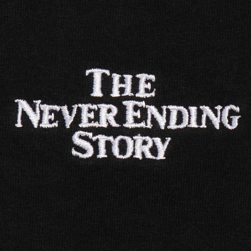 Alltimers Embroidered Never Ending Story T-Shirt Black Alltimers Embroidered Never Ending Story T-Shirt Black