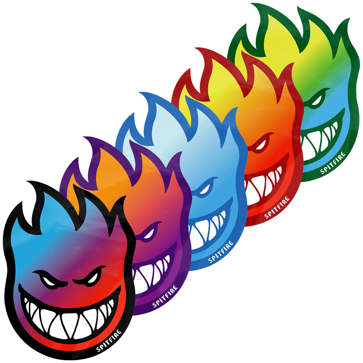 Spitfire Bighead Fade Sticker Assorted Medium