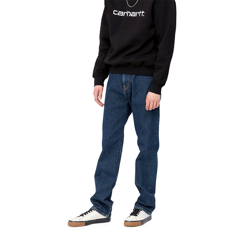 Carhartt WIP Single Knee Pant Blue Stone Washed Carhartt WIP Single Knee Pant Blue Stone Washed