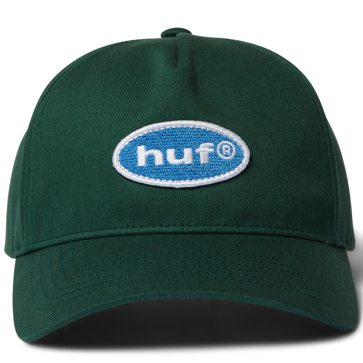 HUF 89 Oval 5 Panel Cap Forest Green