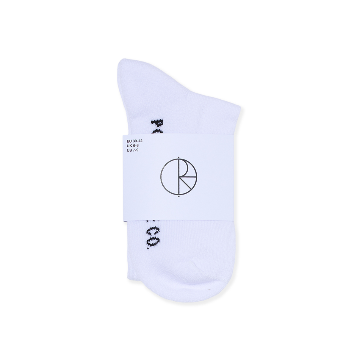 Polar Rib Socks Long Easy Now White