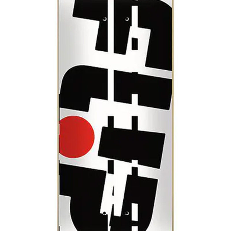 Flip Odyssey Glitch Skateboard Deck White 8.13