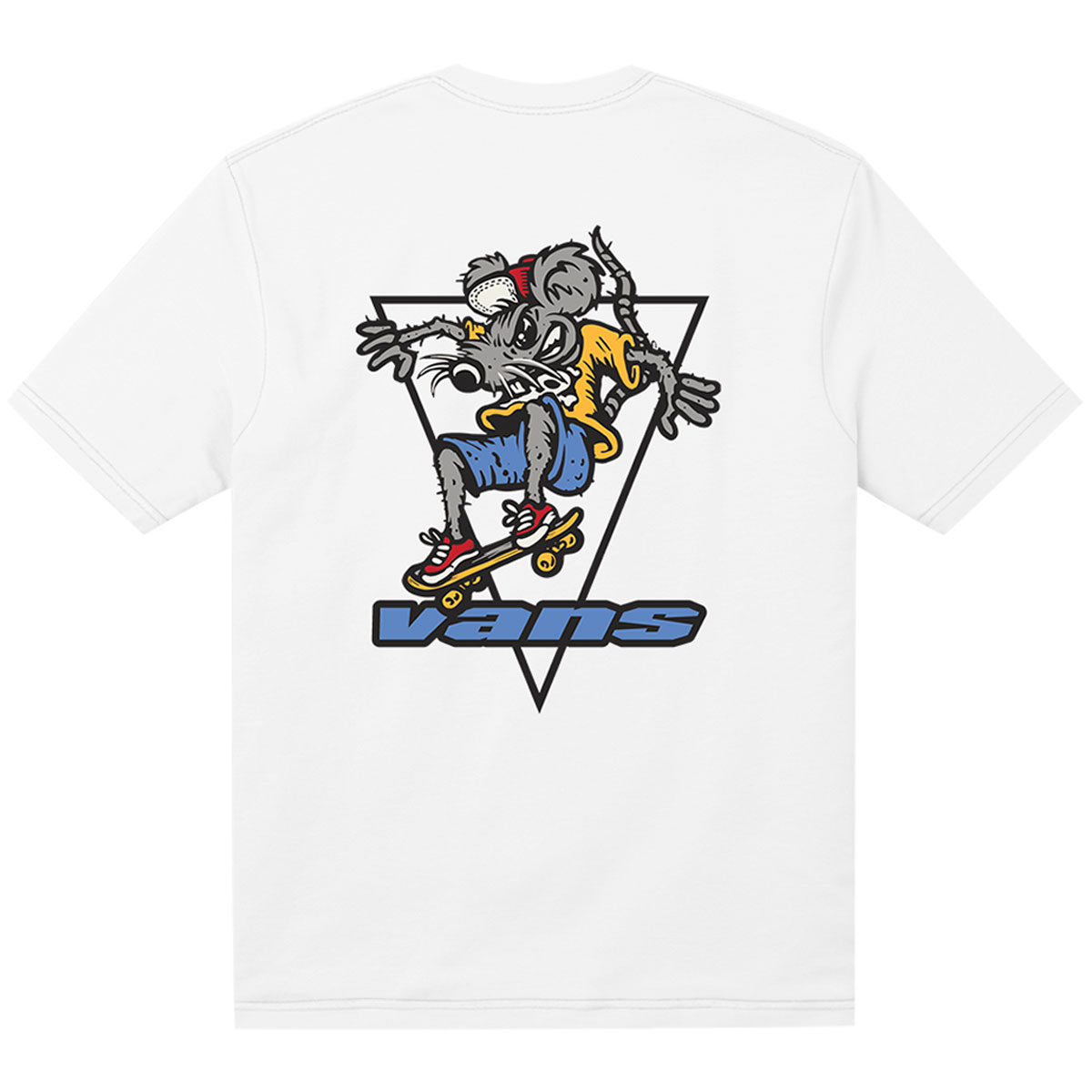 Vans Kids Rad Rat T-Shirt White