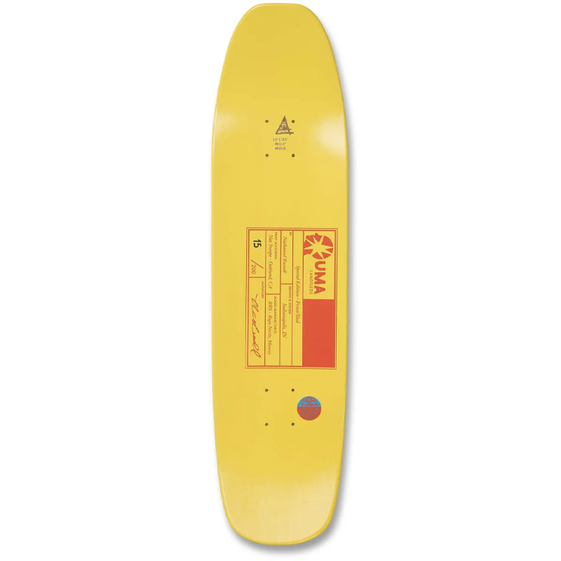 UMA Landsleds Sign Language Skateboard Deck 8.5