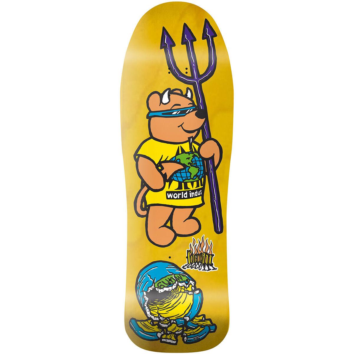 World Industries Steve Rocco III Skateboard Deck 9.75