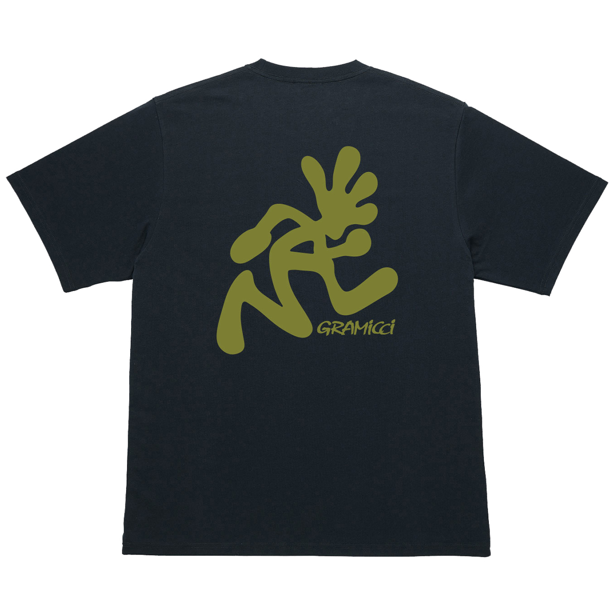 Gramicci Running Man T-Shirt Vintage Black