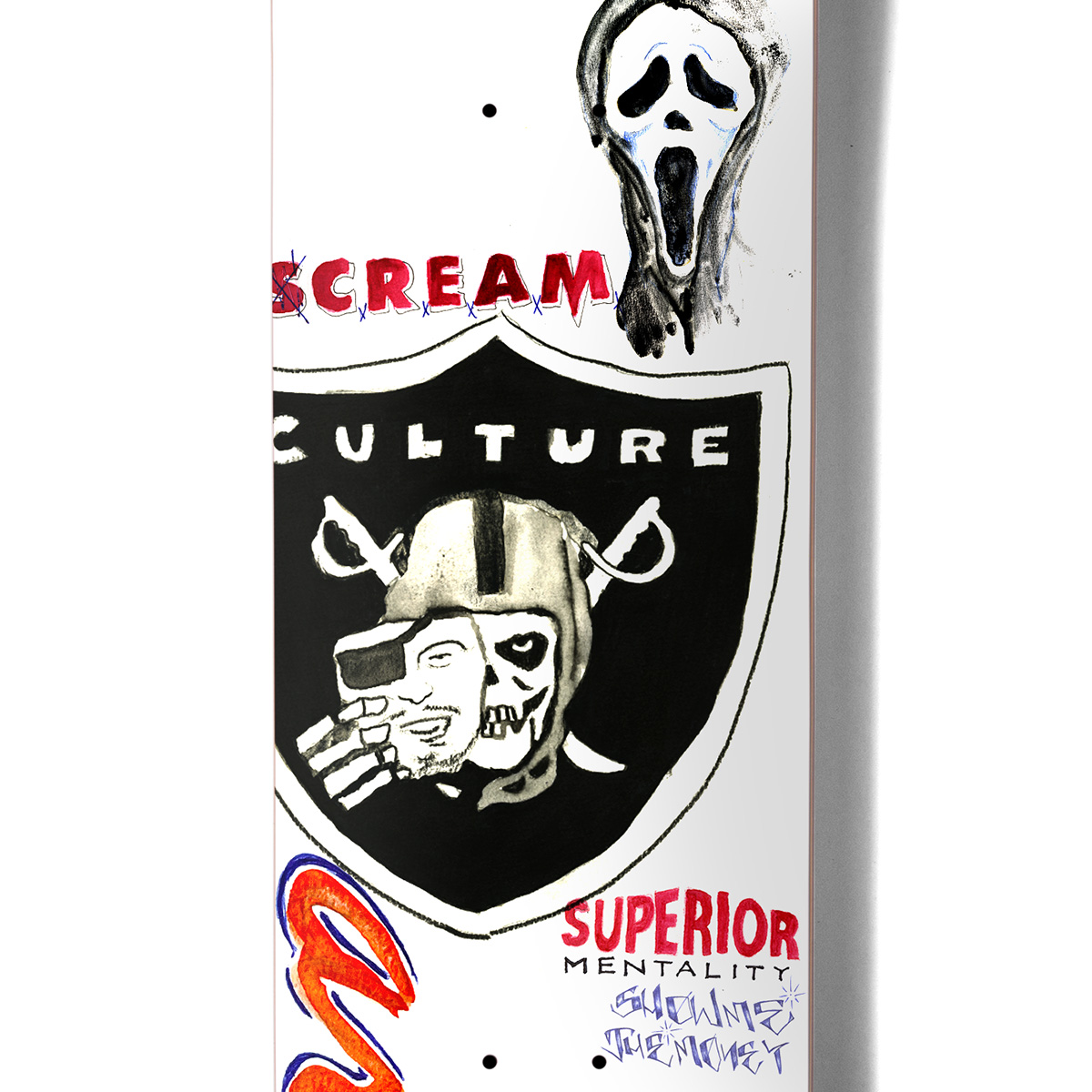 Chocolate Alvarez Art Official Skateboard Deck 8.25 Chocolate Alvarez Art Official Skateboard Deck 8.25