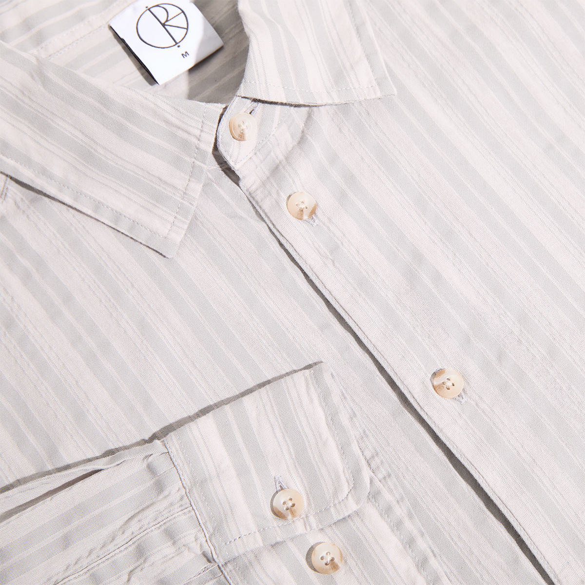Polar Bart Longsleeve Shirt Grey Stripe