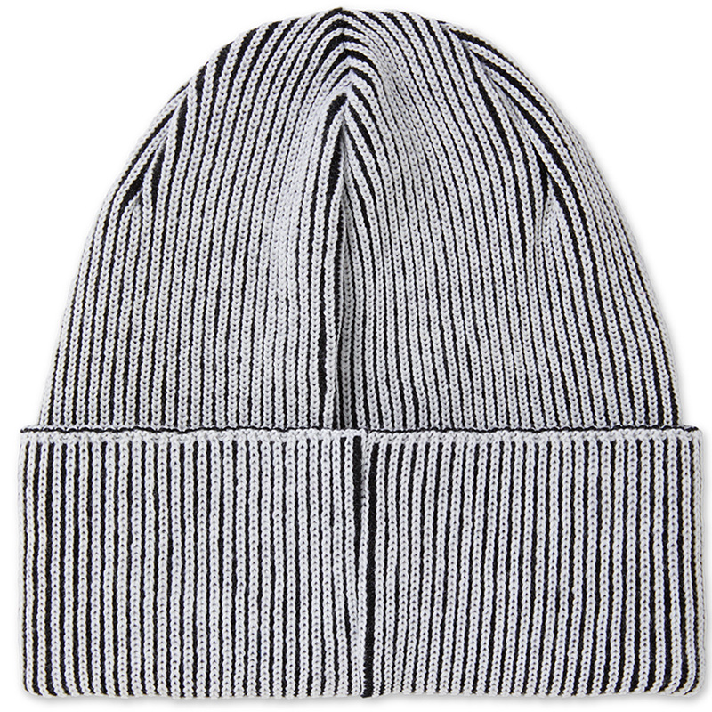 Polar Merino Lines Beanie White / Black Polar Merino Lines Beanie White / Black