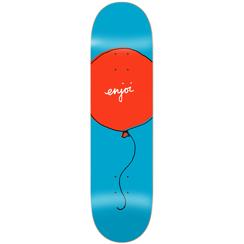 Enjoi Float HYB Skateboard Deck Red 8.0 Enjoi Float HYB Skateboard Deck Red 8.0