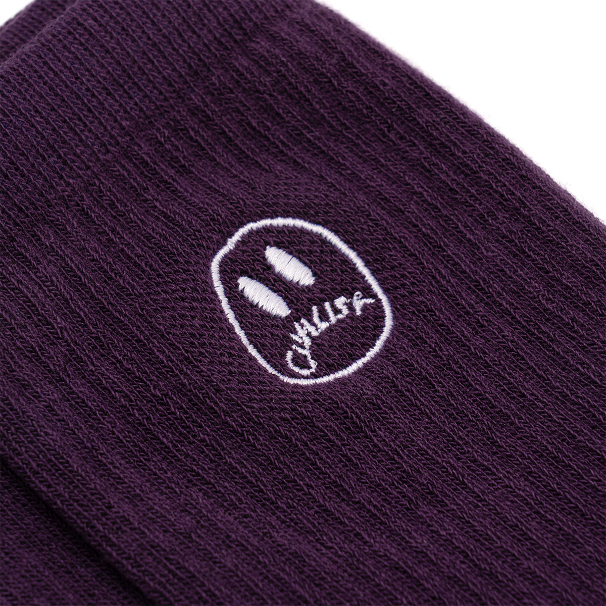 Civilist Mono Smiler Socks Grape