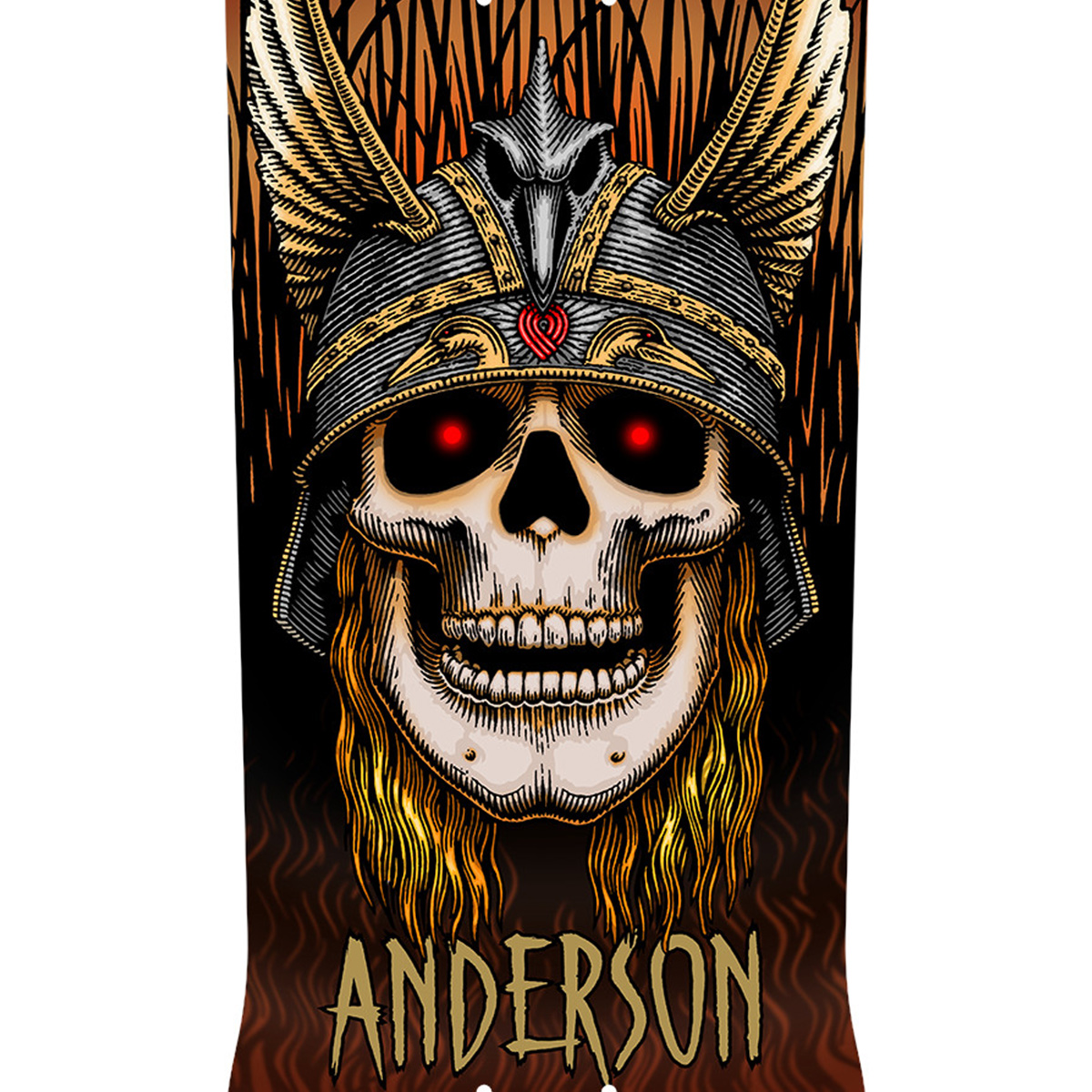 Powell Peralta Andy Anderson Heron Skull Skateboar | Skatestore