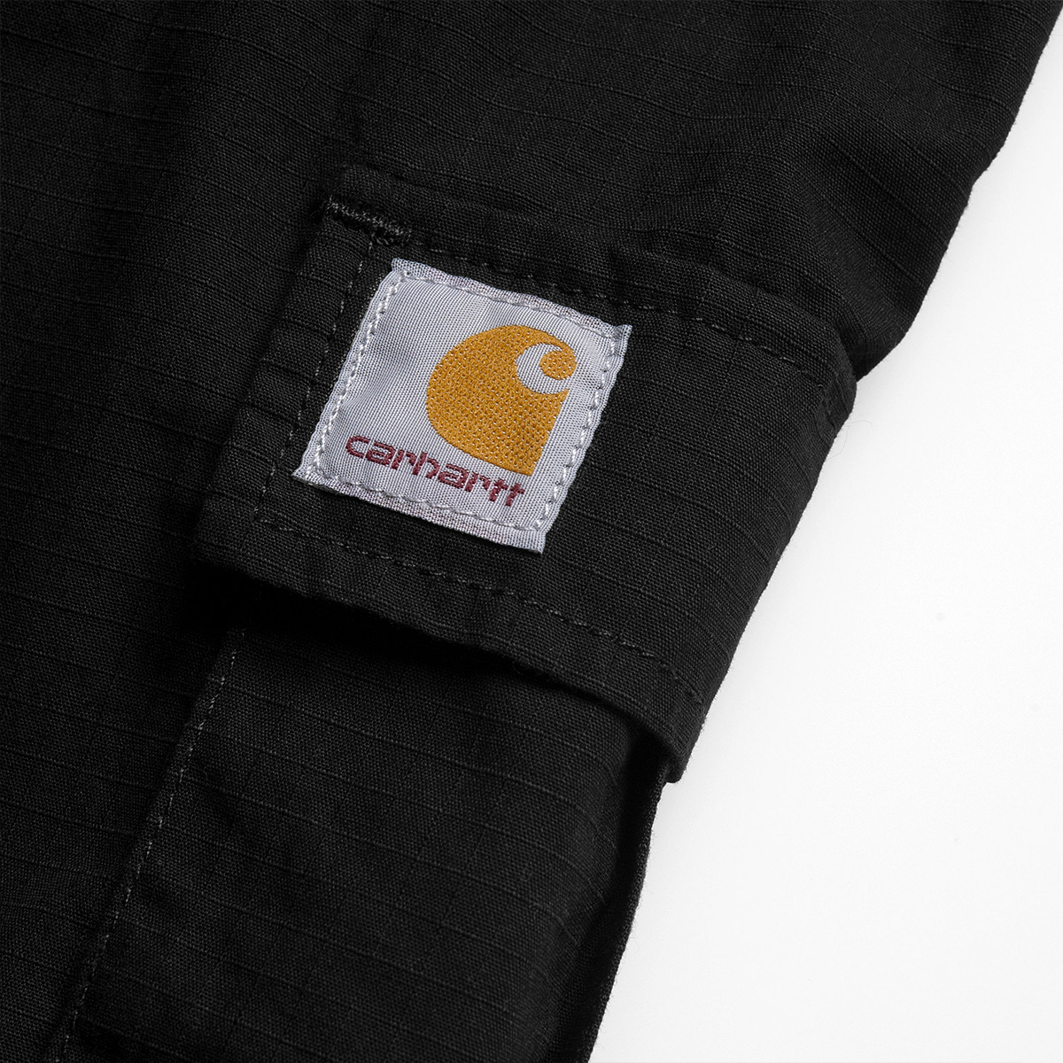 Carhartt WIP Aviation Short Black Rinsed