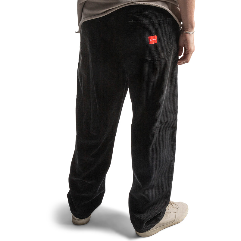 Chocolate Cord Pants Black