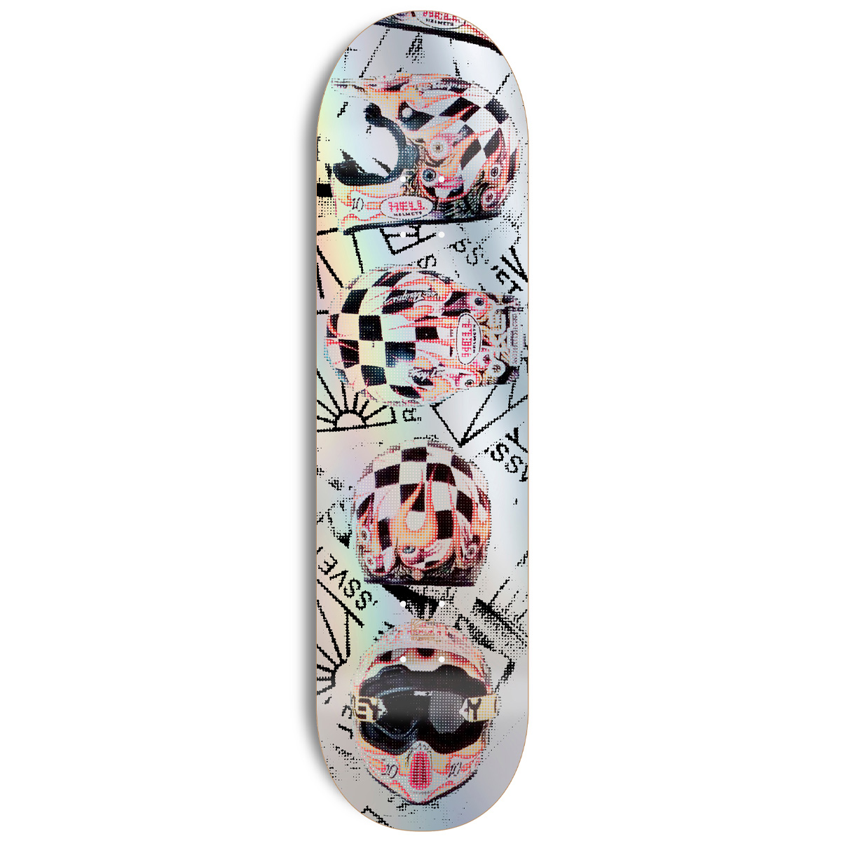 Rassvet Helmet Team Skateboard Deck 8.5 Rassvet Helmet Team Skateboard Deck 8.5