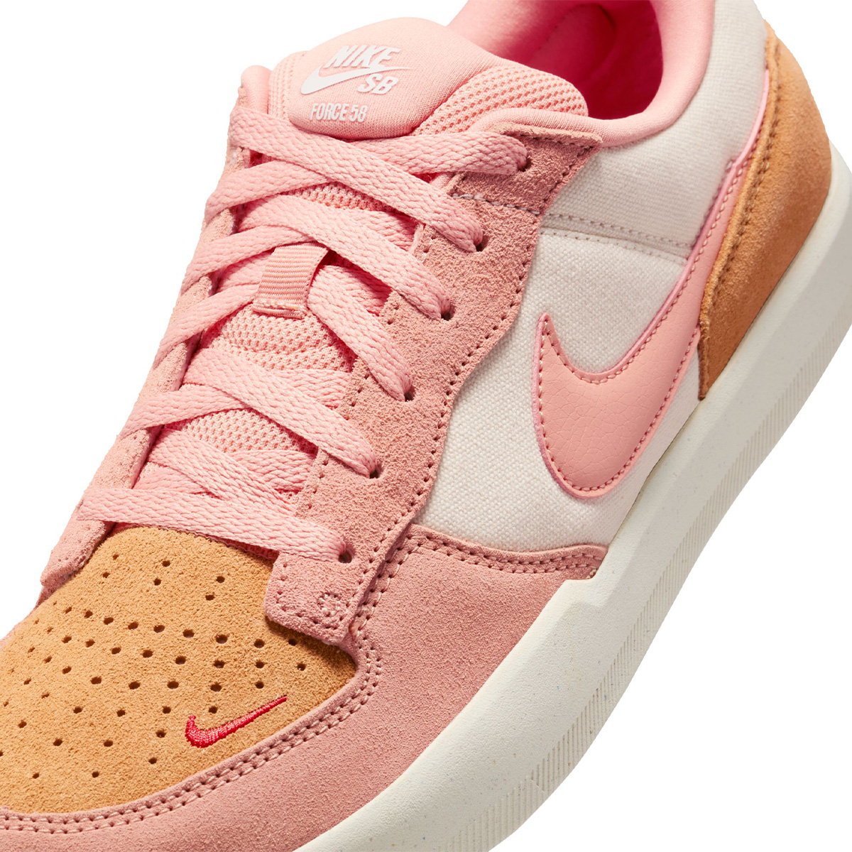 Nike SB Force 58 Pale Ivory/Apricot Agate-Copper Moon-Gum Lt Brown-Lt Crimson-Phantom Nike SB Force 58 Pale Ivory/Apricot Agate-Copper Moon-Gum Lt Brown-Lt Crimson-Phantom