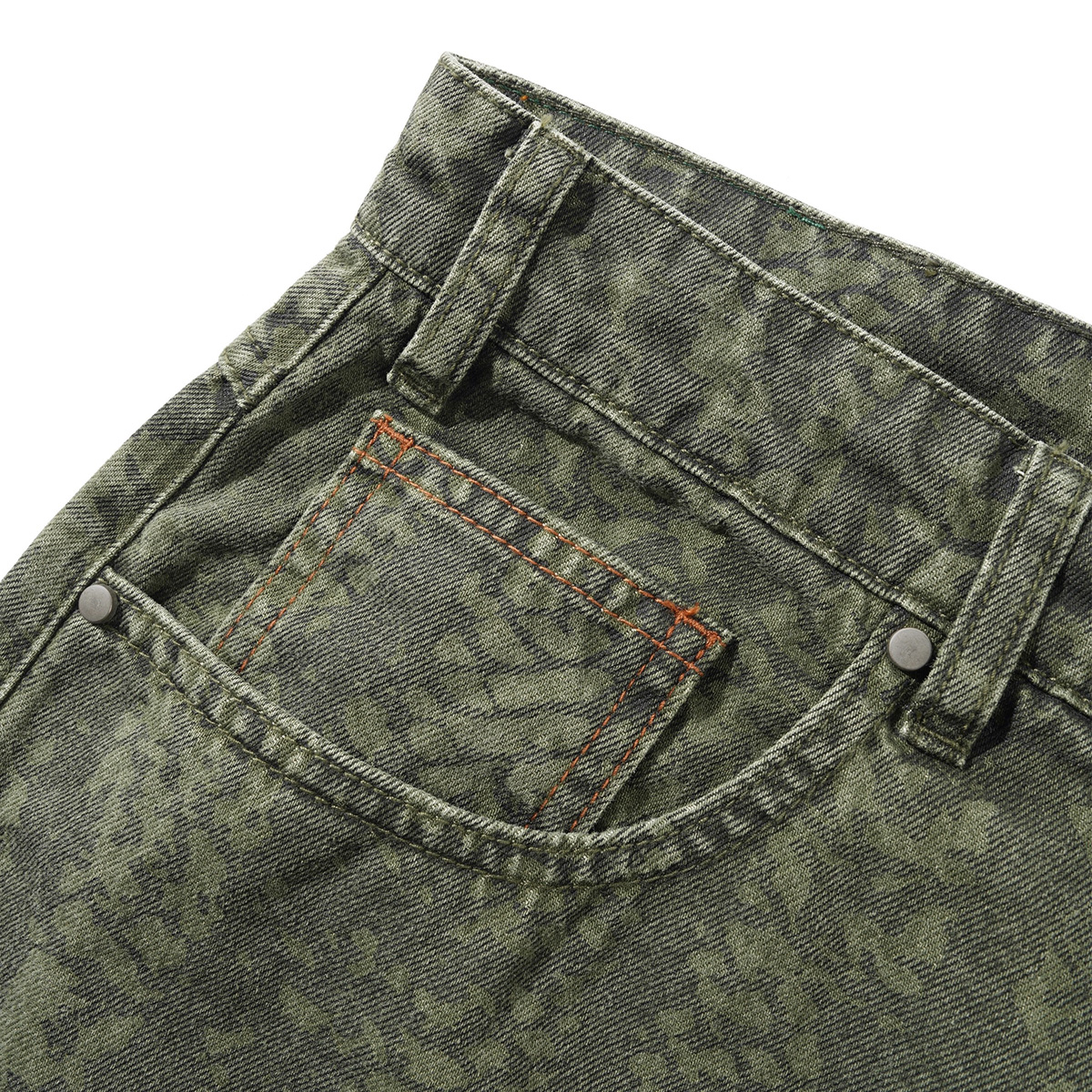 Butter Goods Garage Denim Jeans Lowland Camo