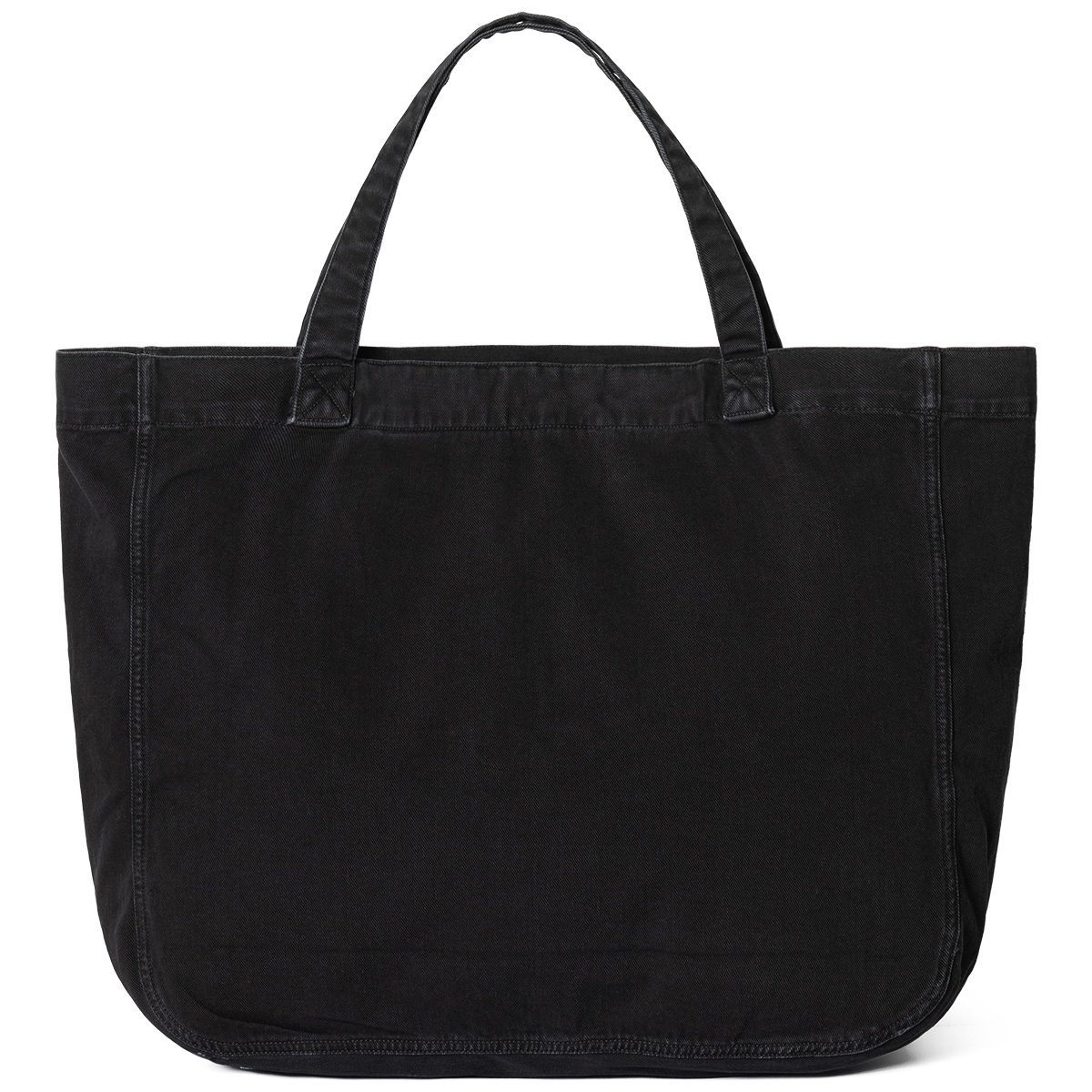 Carhartt WIP Rivet Tote Bag Black Stone Washed