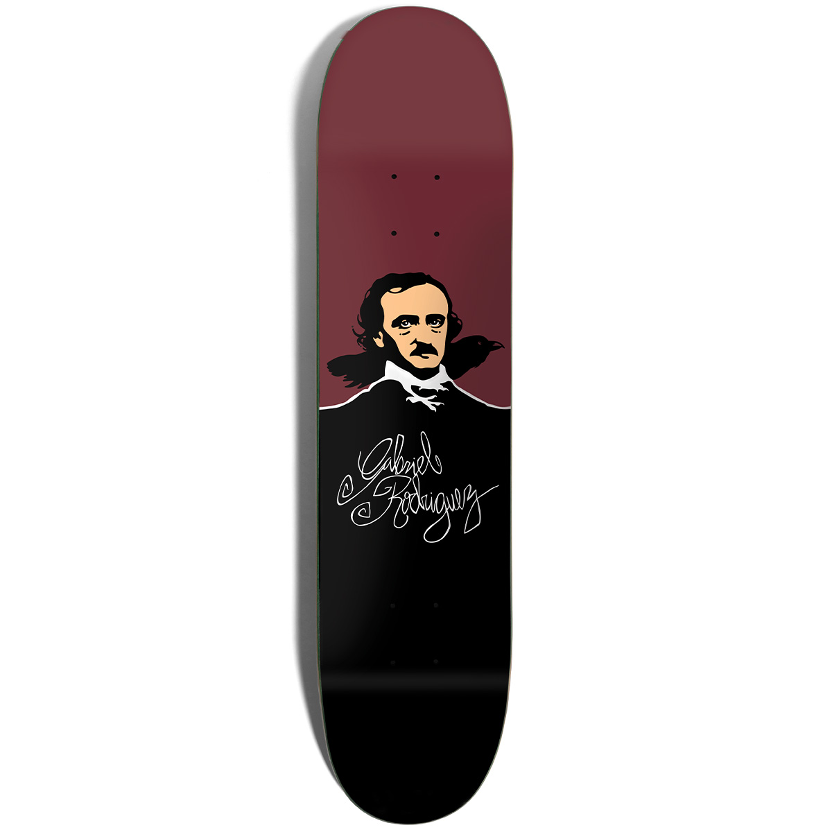 Chocolate Gabriel Rodriguez Poe Skateboard Deck 8.25 Chocolate Gabriel Rodriguez Poe Skateboard Deck 8.25