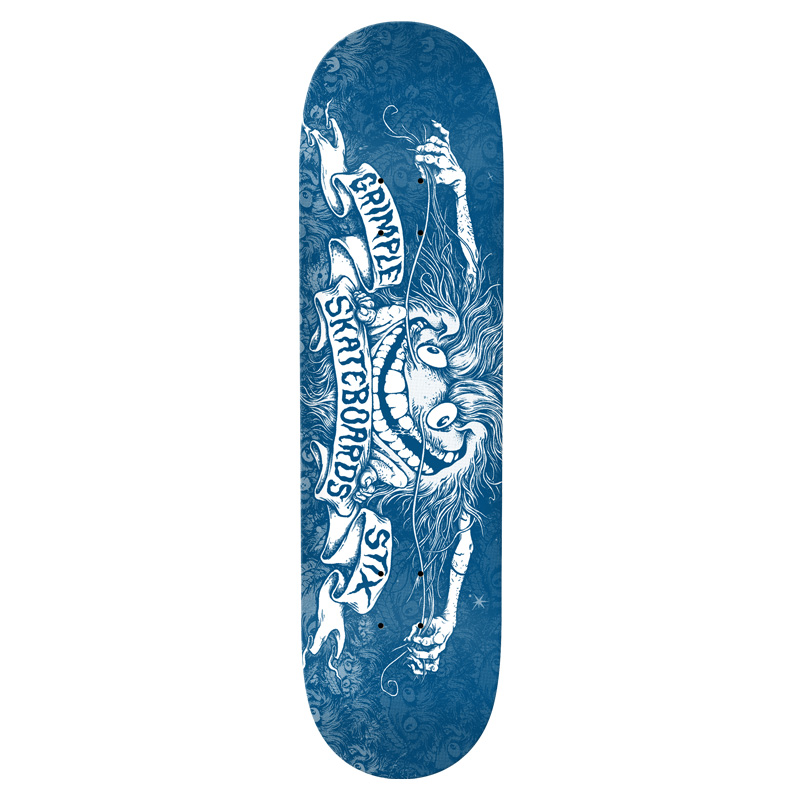 Anti Hero Grimple Pricepoint Skateboard Deck Blue 8.06 Anti Hero Grimple Pricepoint Skateboard Deck Blue 8.06