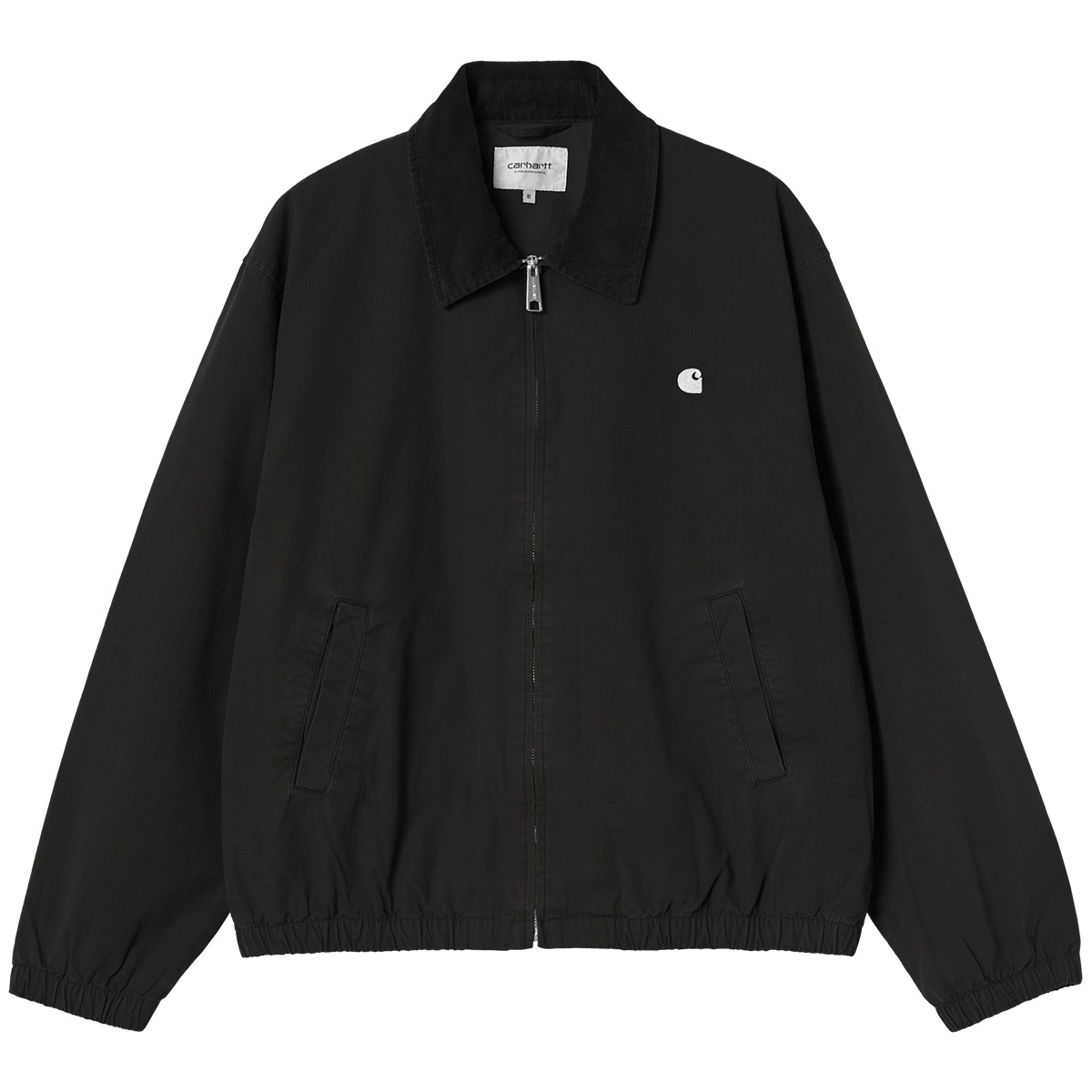 Carhartt WIP Madison Ripstop Jacket Black/Wax Garment Dyed