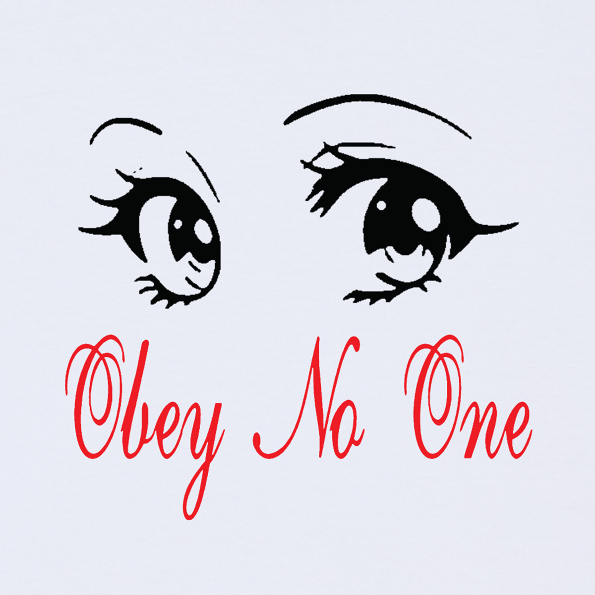 Obey No One Eyes T-Shirt White
