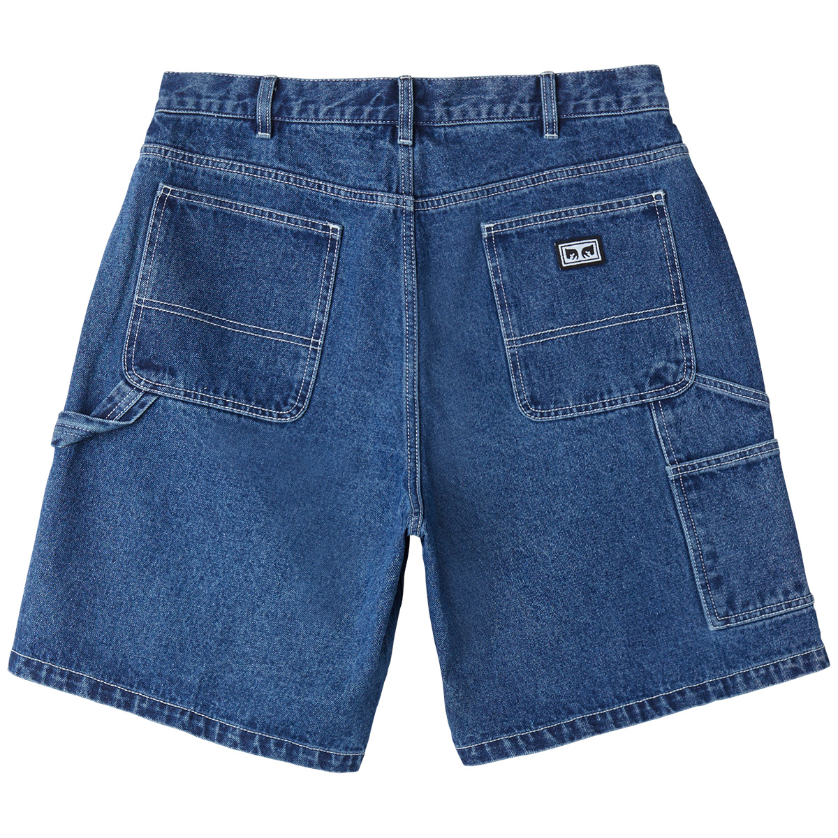 Obey Bigwig Denim Carpenter Short Stone Wash Indigo