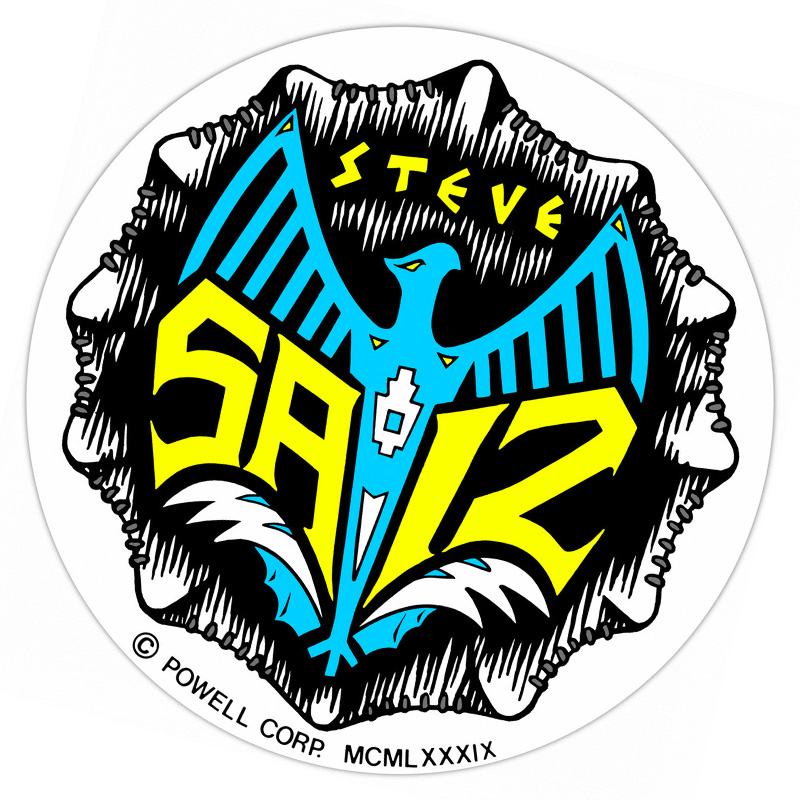 Powell Peralta Steve Saiz Totem Sticker
