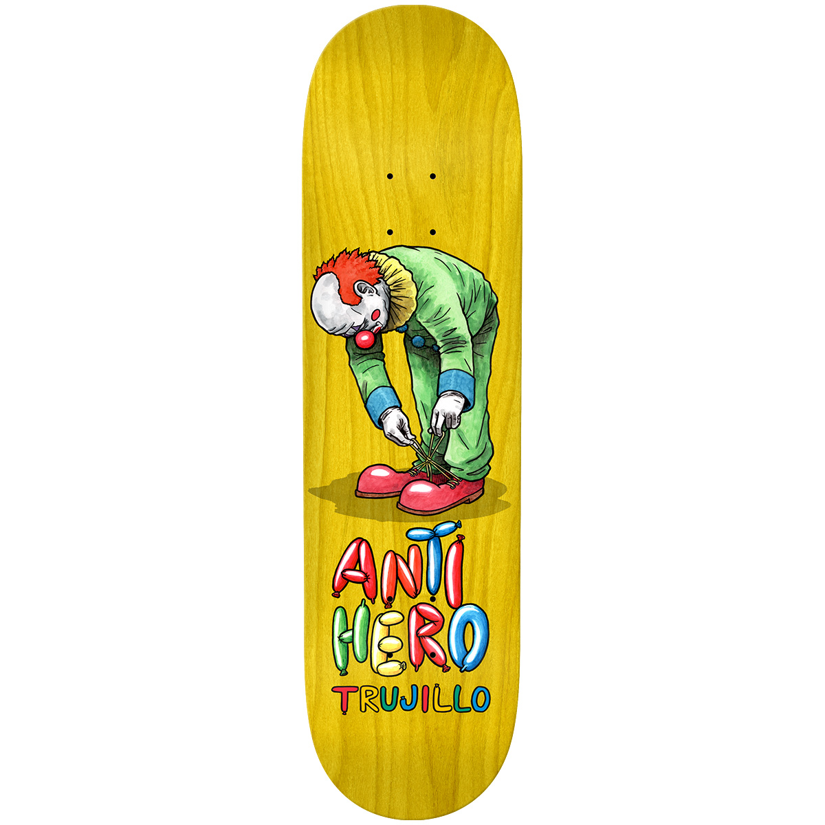 Anti hero Trujillo Bozos Skateboard Deck 8.75 Anti hero Trujillo Bozos Skateboard Deck 8.75