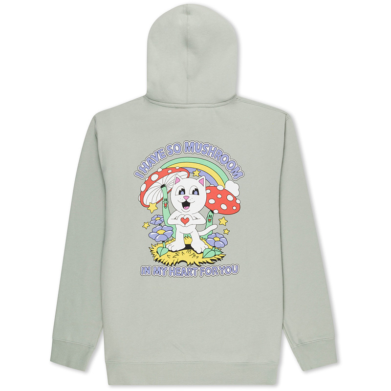 RIPNDIP So Mushroom Hoodie Sage RIPNDIP So Mushroom Hoodie Sage