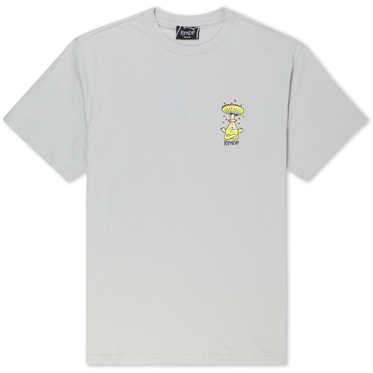 RIPNDIP Know Ur Shrooms T-Shirt Grey RIPNDIP Know Ur Shrooms T-Shirt Grey