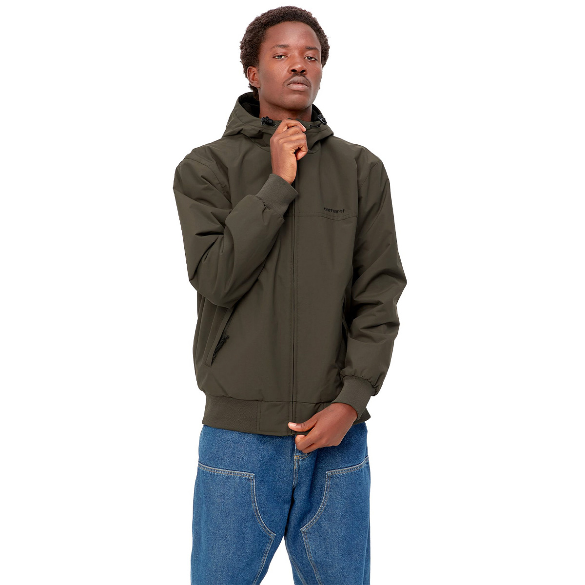 Carhartt WIP Sail Jacket Cypress/Black Carhartt WIP Sail Jacket Cypress/Black
