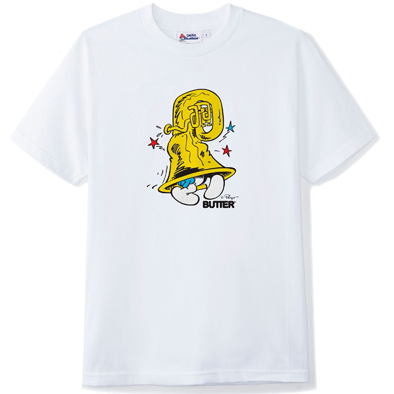 Butter Goods x The Smurfs Harmony T-shirt White Butter Goods x The Smurfs Harmony T-shirt White