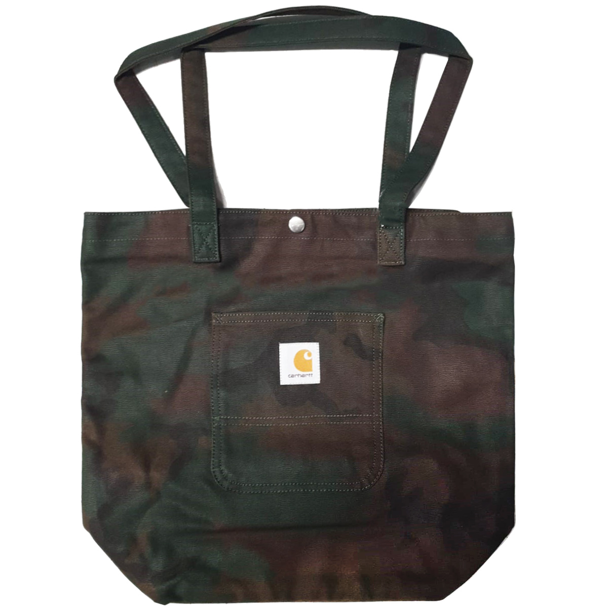 Carhartt WIP Simple Tote Bag Camo Evergreen Rigid