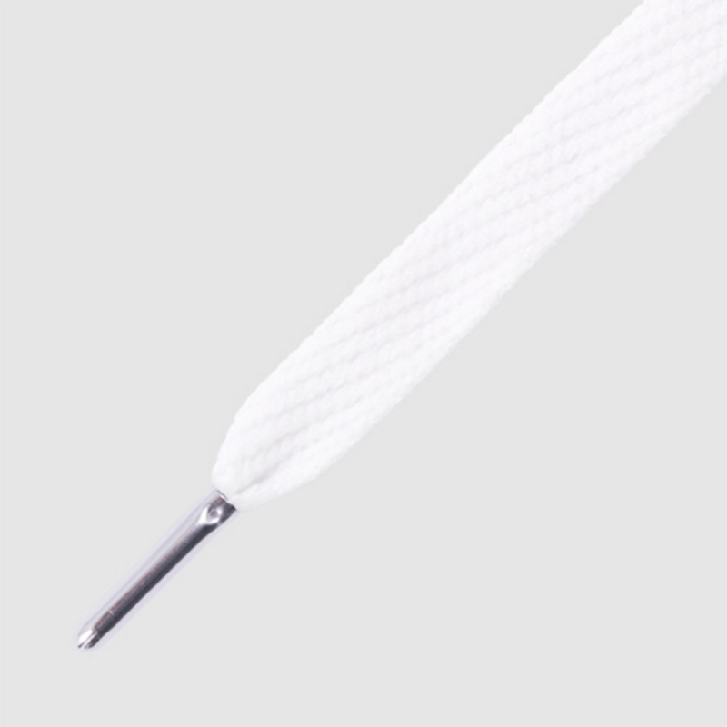 Mr.Lacy Flatties Metal Tip White/Silver Metal Mr.Lacy Flatties Metal Tip White/Silver Metal