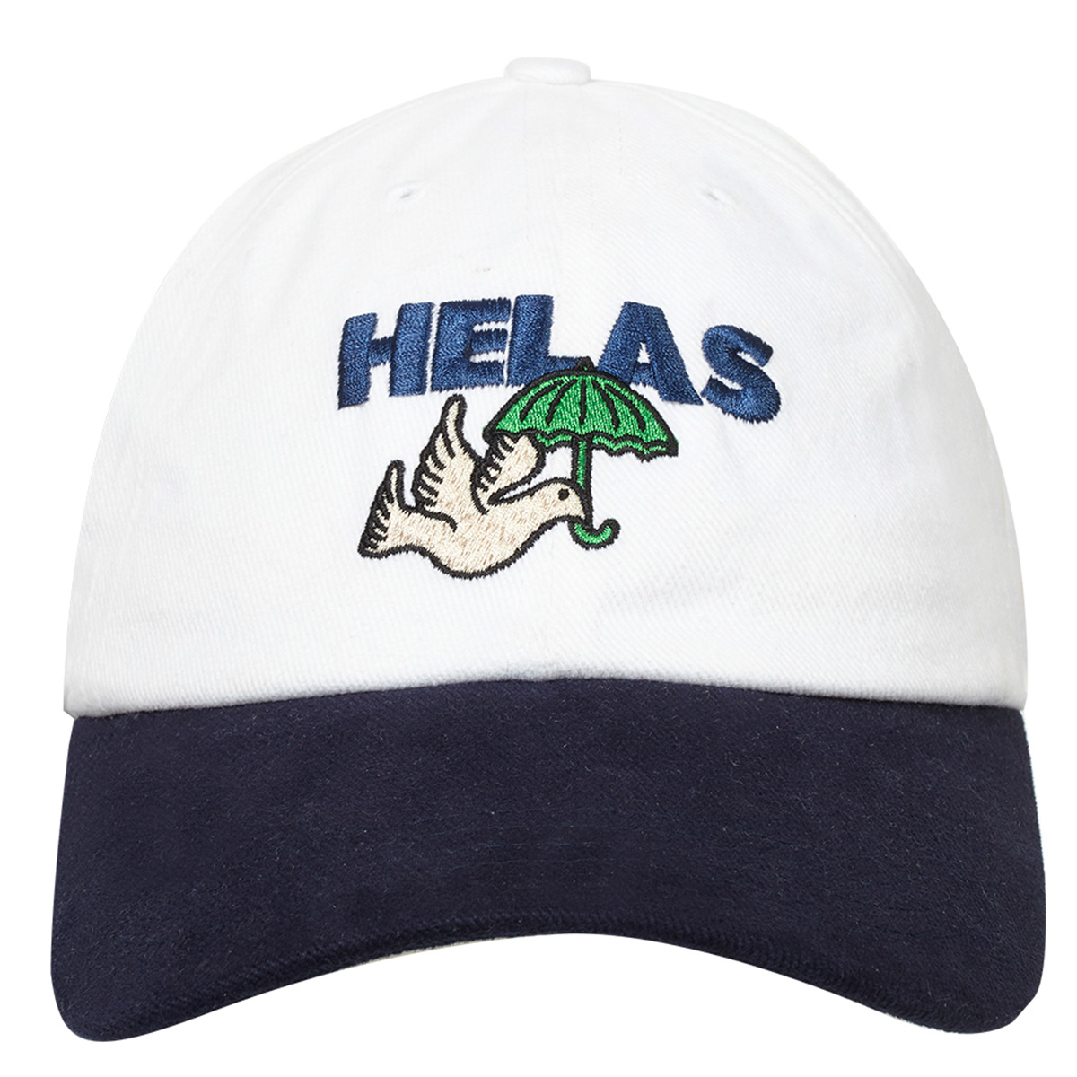 Helas Liberte Cap White/Navy Helas Liberte Cap White/Navy