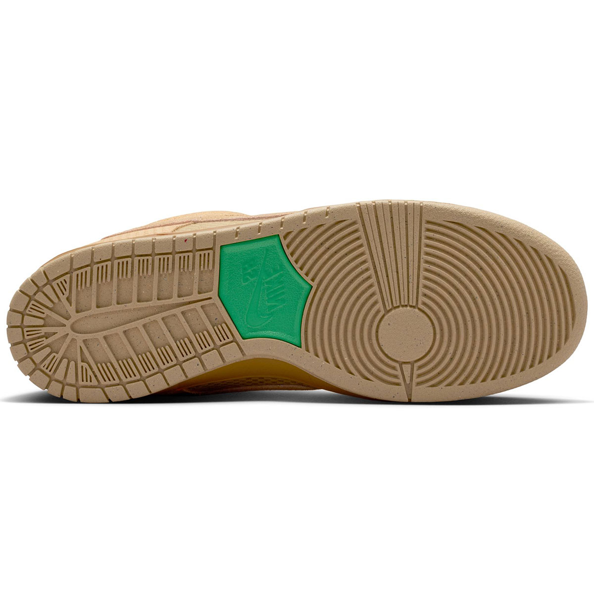 Nike SB Dunk Low Pro Canvas/Vachetta Tan-Parachute Beige-Brt Crimson-Legend Dk Brown-Mtlc Silver