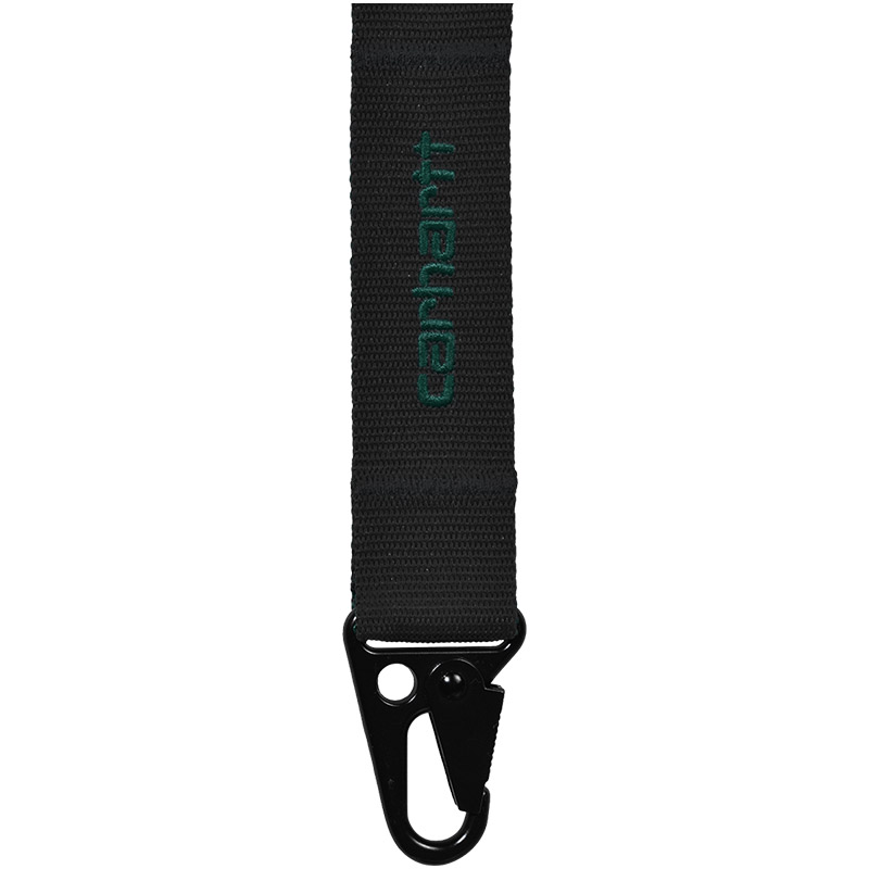 Carhartt WIP Heston Keychain Black/Discovery Green