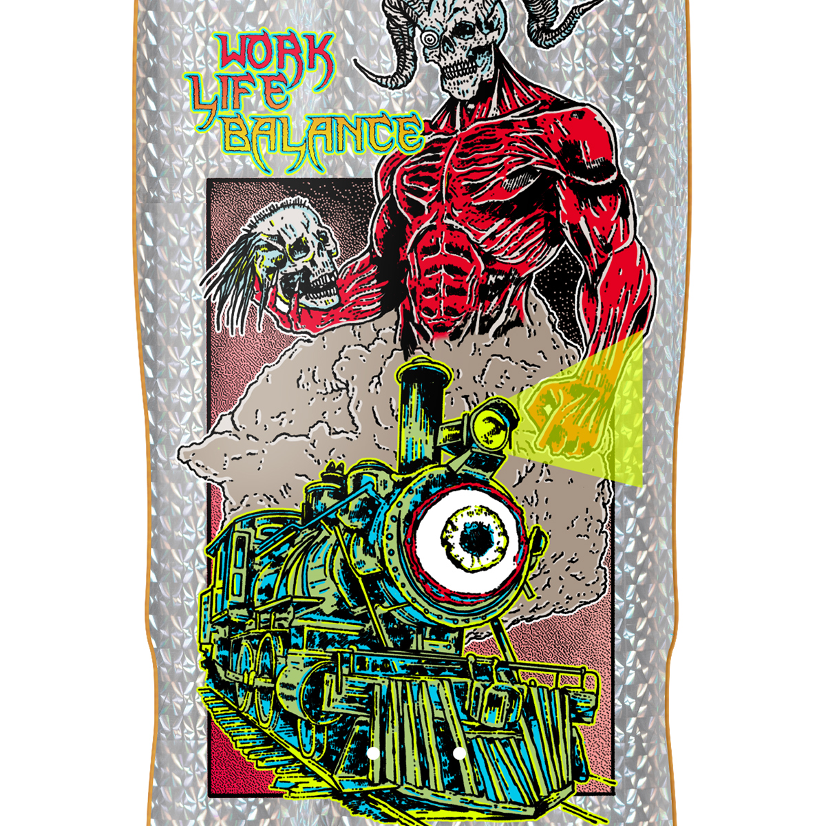 Heroin Dead Dave Hellscape Skateboard Deck 10.1