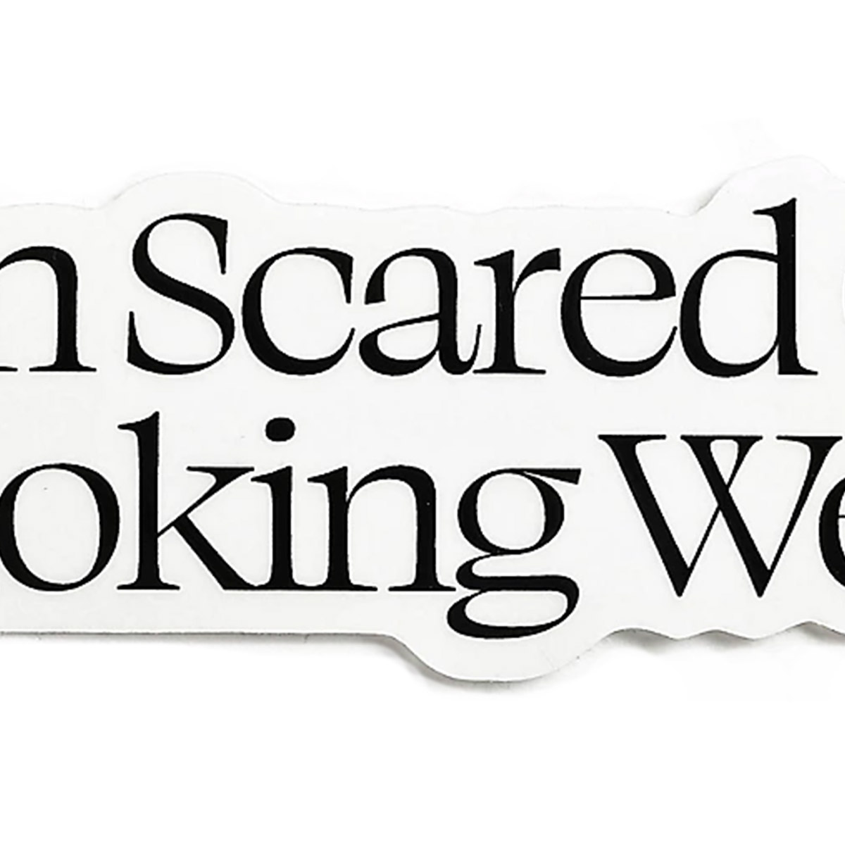 Jacuzzi Scared Weed Sticker Jacuzzi Scared Weed Sticker
