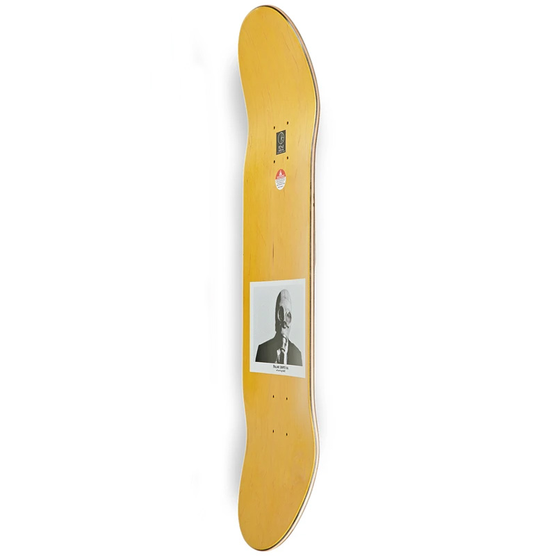 Polar Klez Rehabilitation Center Skateboard Deck Grey 8.125
