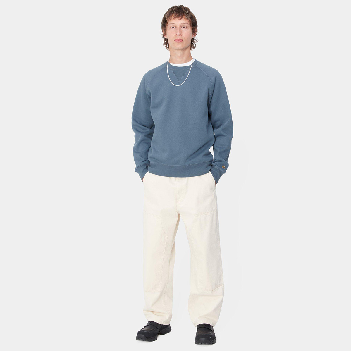 Carhartt WIP Chase Sweater Positano/Gold