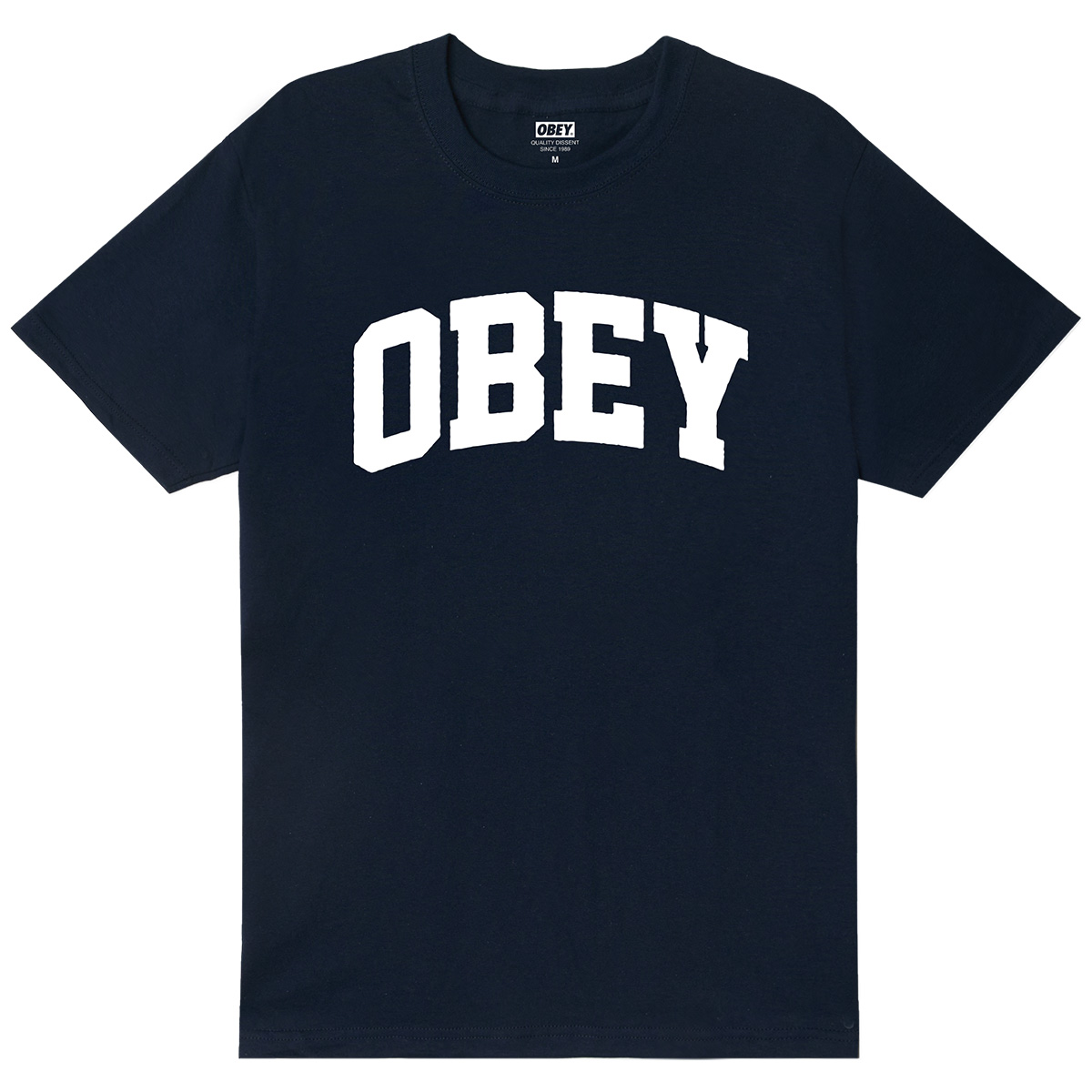 Obey Collegiate T-Shirt Navy