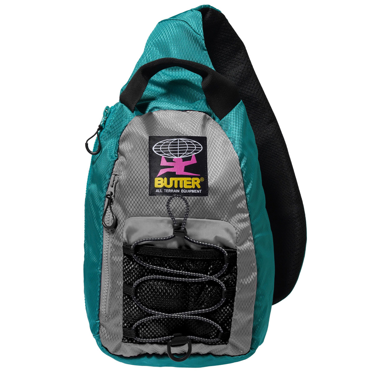Butter Goods Express Shoulder Bag Teal/Grey Butter Goods Express Shoulder Bag Teal/Grey