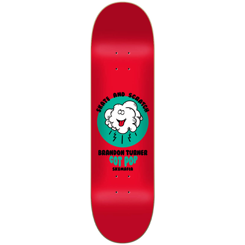 Sk8mafia Turner Skate And Scratch Skateboard Deck 8.25 Sk8mafia Turner Skate And Scratch Skateboard Deck 8.25