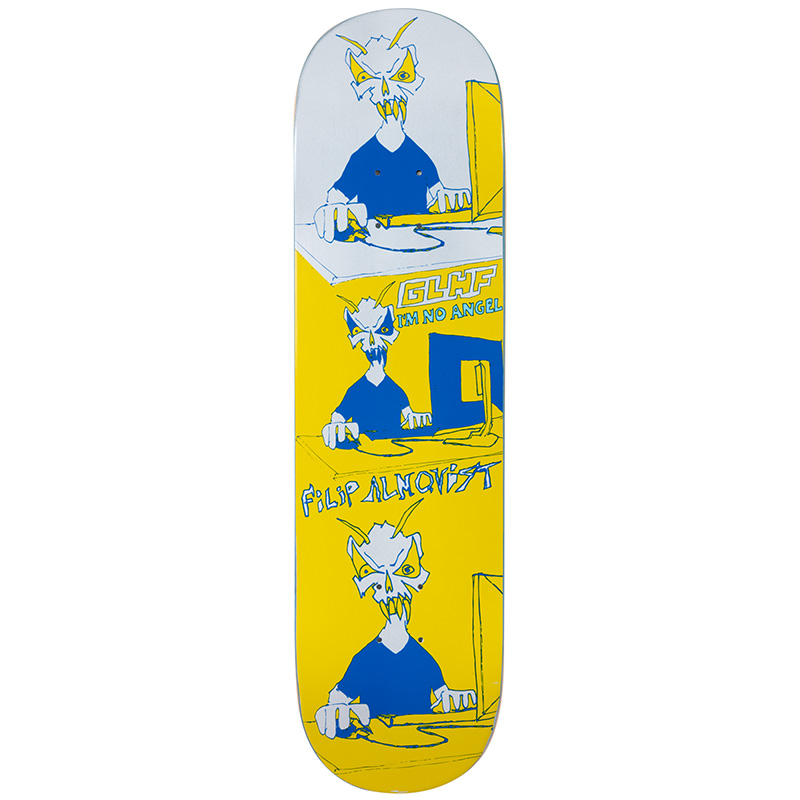 Plateau de planche à roulettes Hell Raiser mauve par WKND Skateboards