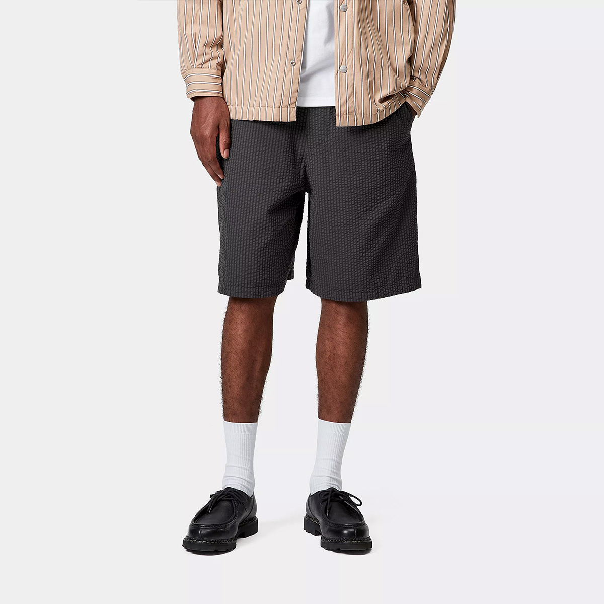 Carhartt WIP Toland Short Toland Stripe Black Carhartt WIP Toland Short Toland Stripe Black