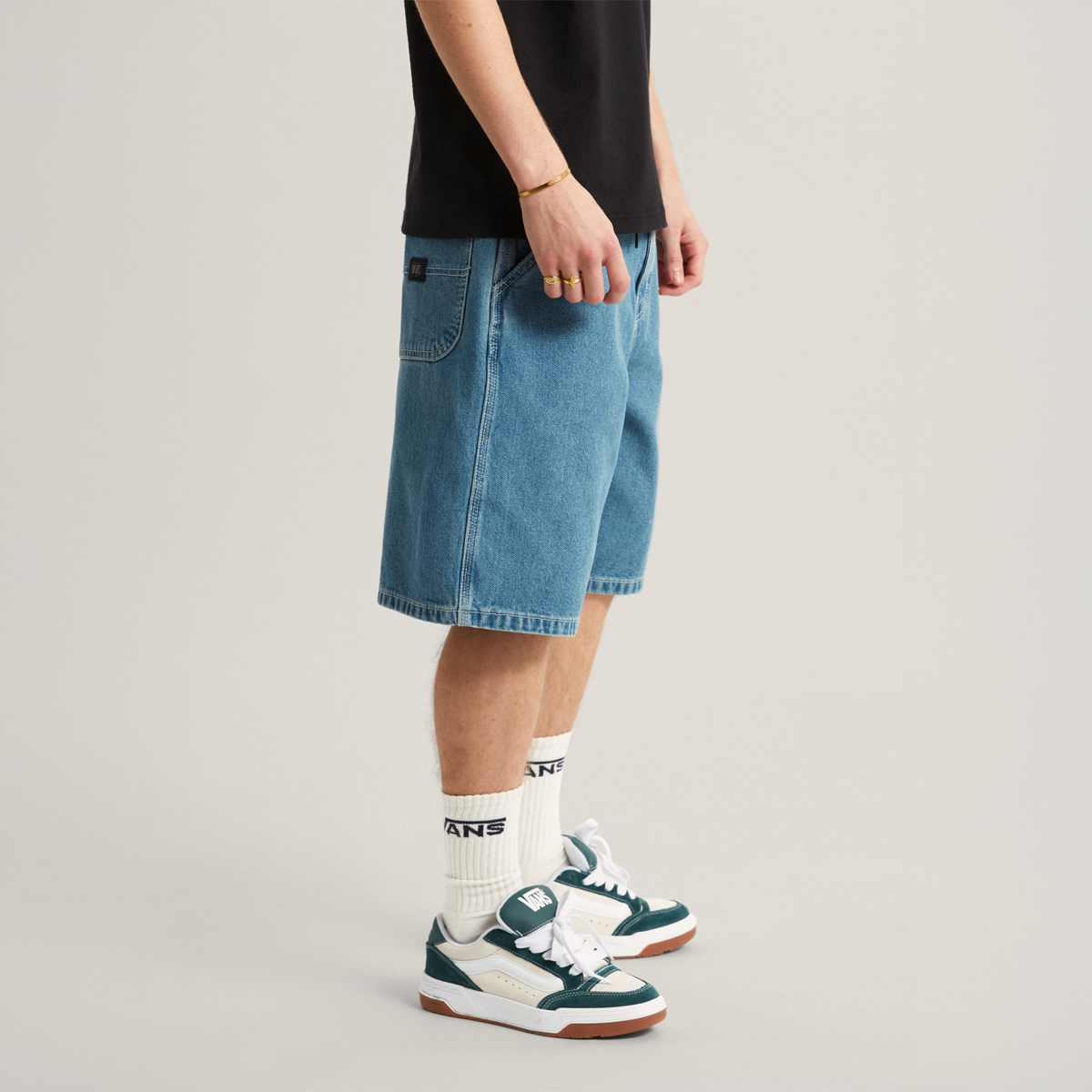 Vans Chore Loose Denim Short Stonewash/Blue