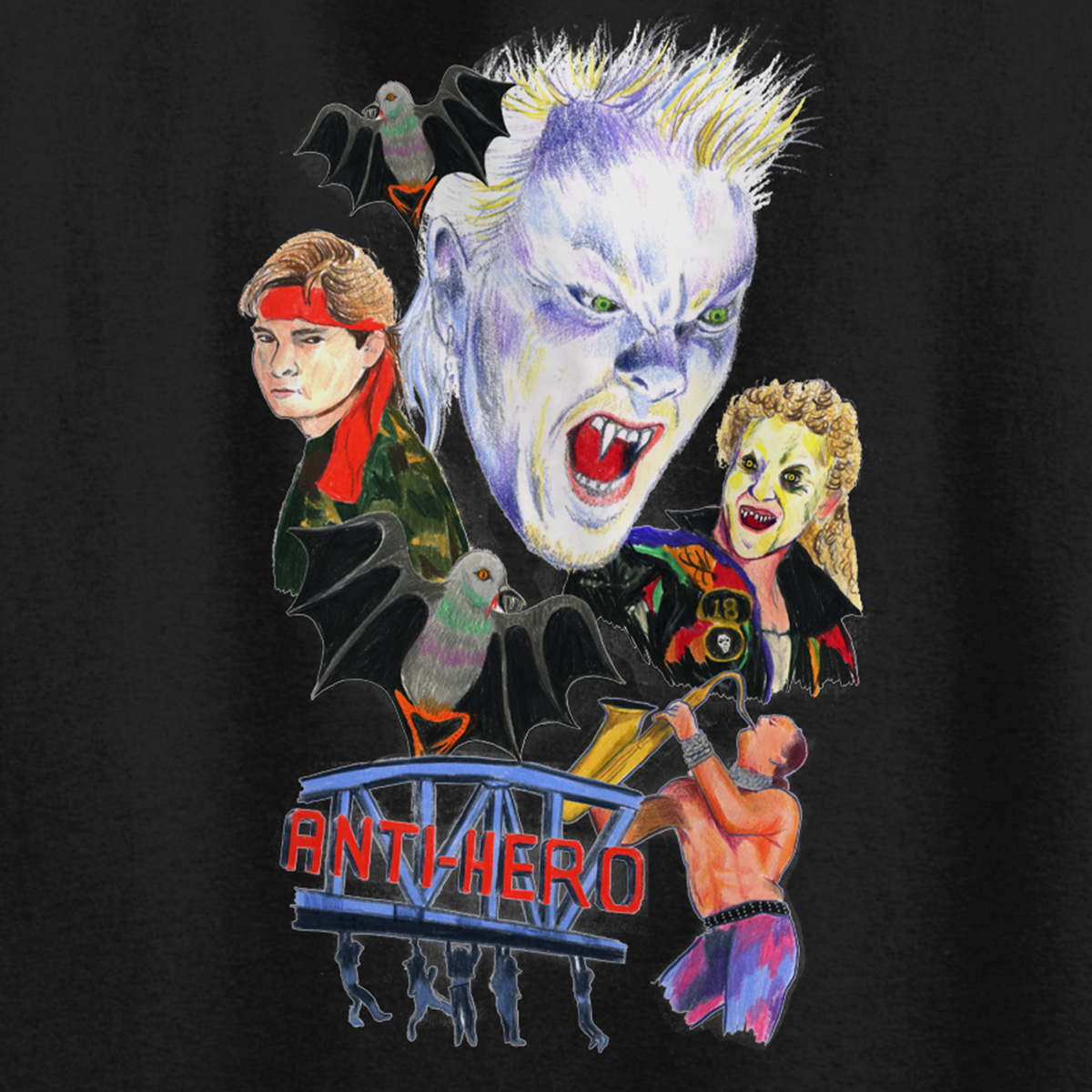 Anti Hero Still Believe T-Shirt Black